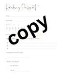 Reading Passport